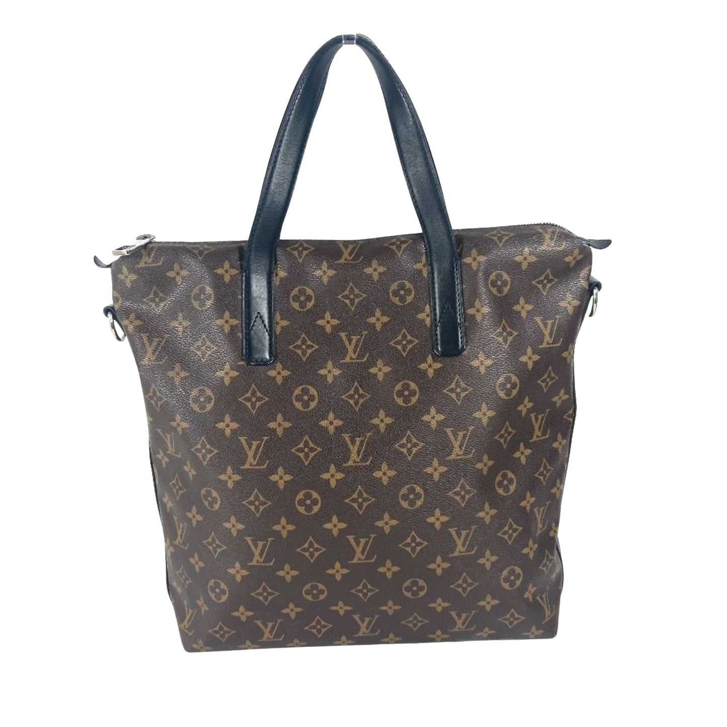 Louis Vuitton Kitan, Brown, Canvas, tote