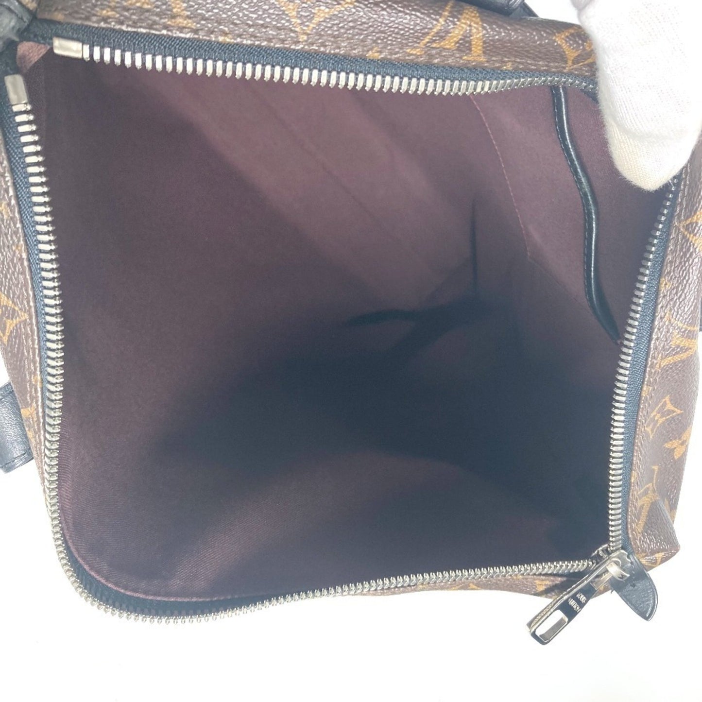 Louis Vuitton Kitan, Brown, Canvas, tote