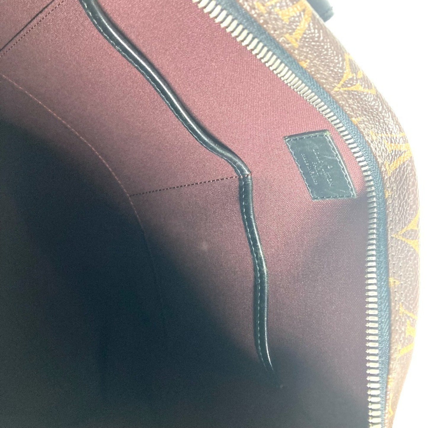 Louis Vuitton Kitan, Brown, Canvas, tote