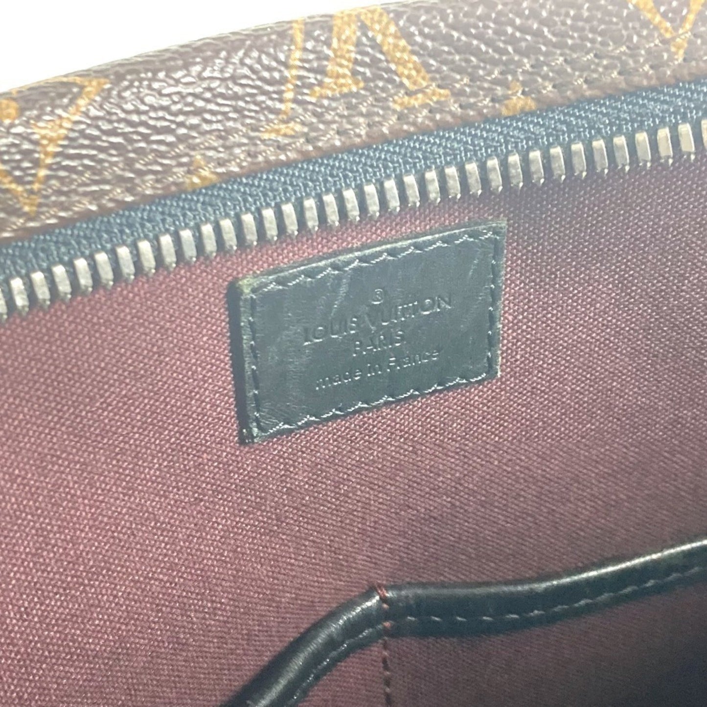 Louis Vuitton Kitan, Brown, Canvas, tote
