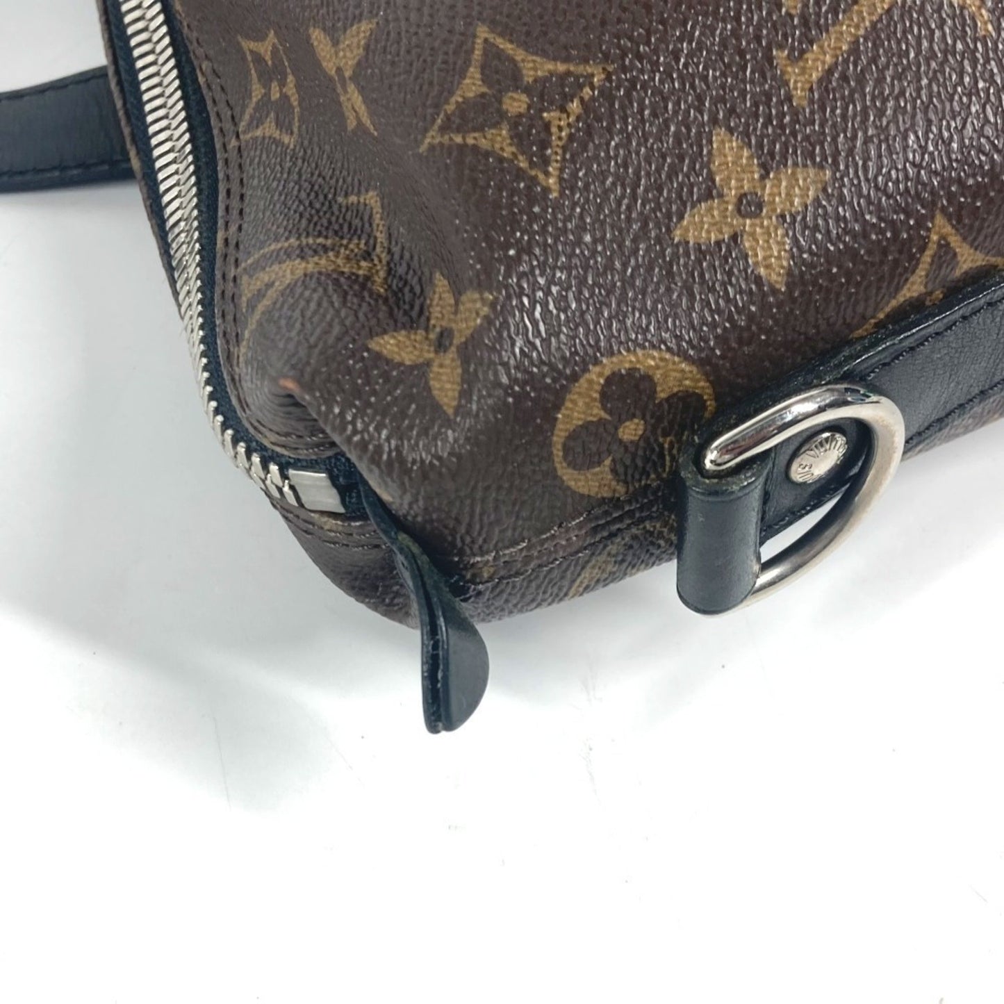 Louis Vuitton Kitan, Brown, Canvas, tote