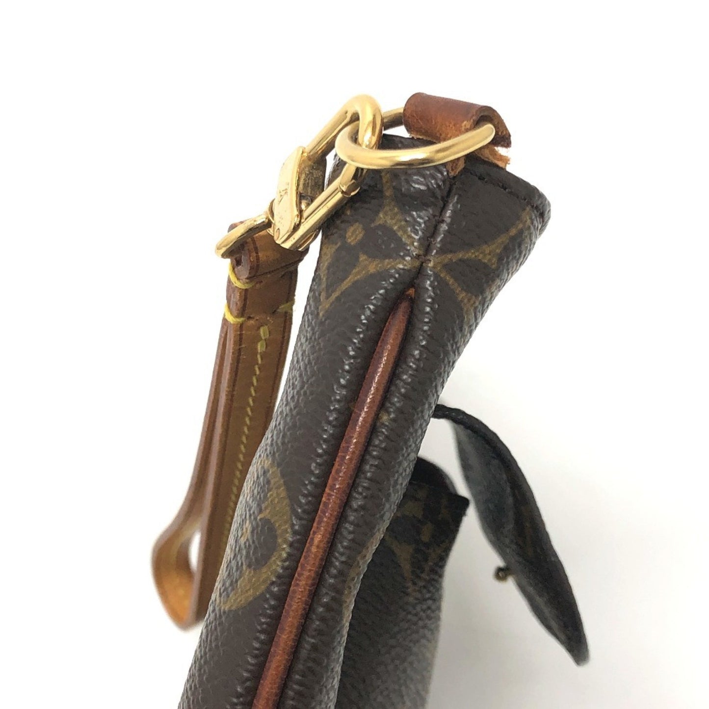 Louis Vuitton Partition, Brown, Canvas, clutch