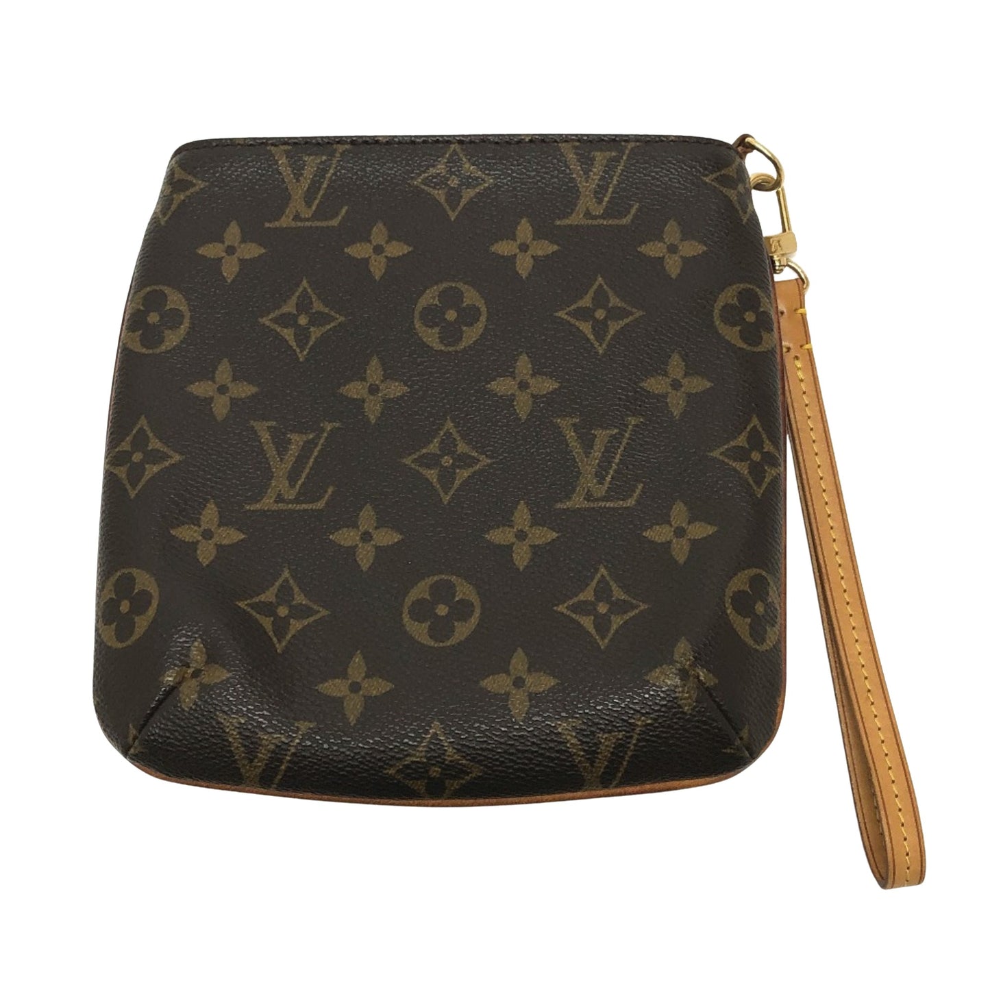 Louis Vuitton Partition, Brown, Canvas, clutch
