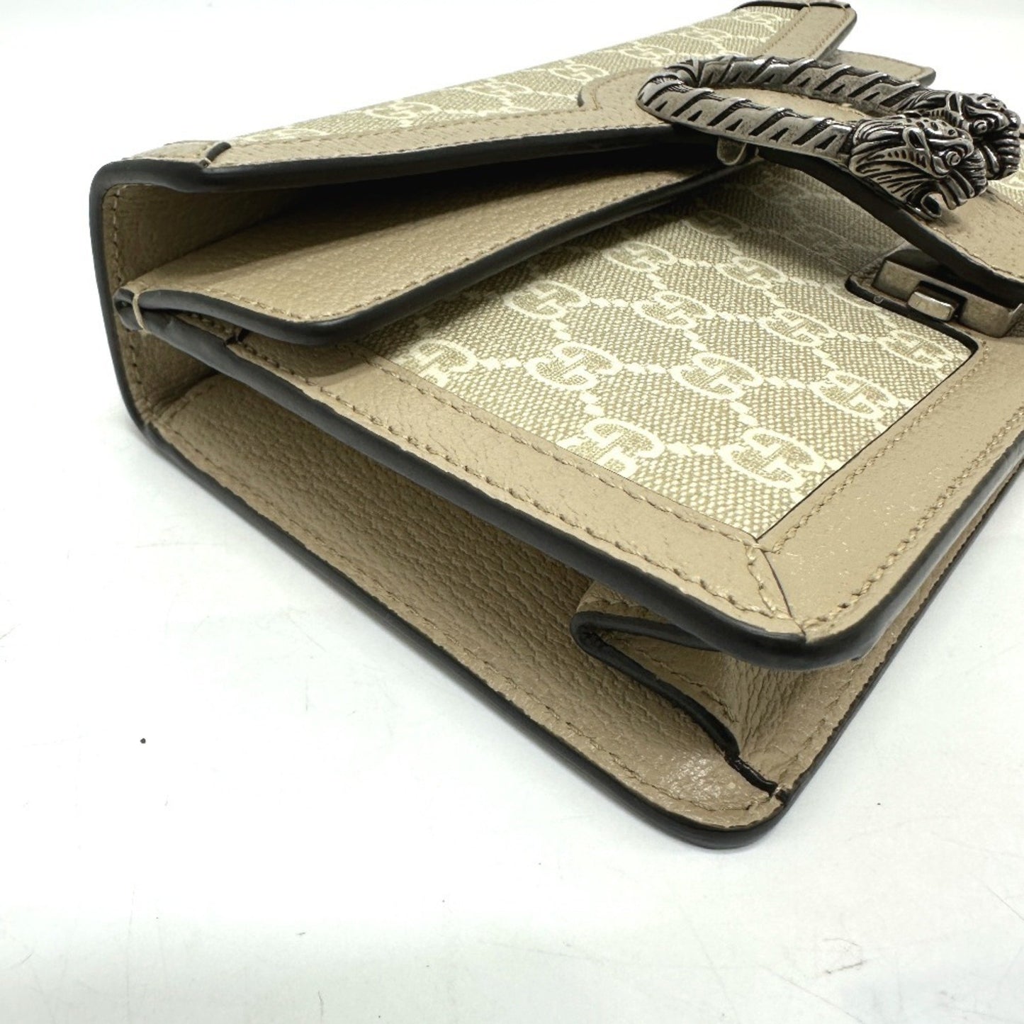 Gucci Dionysus, Beige, Canvas, shoulder