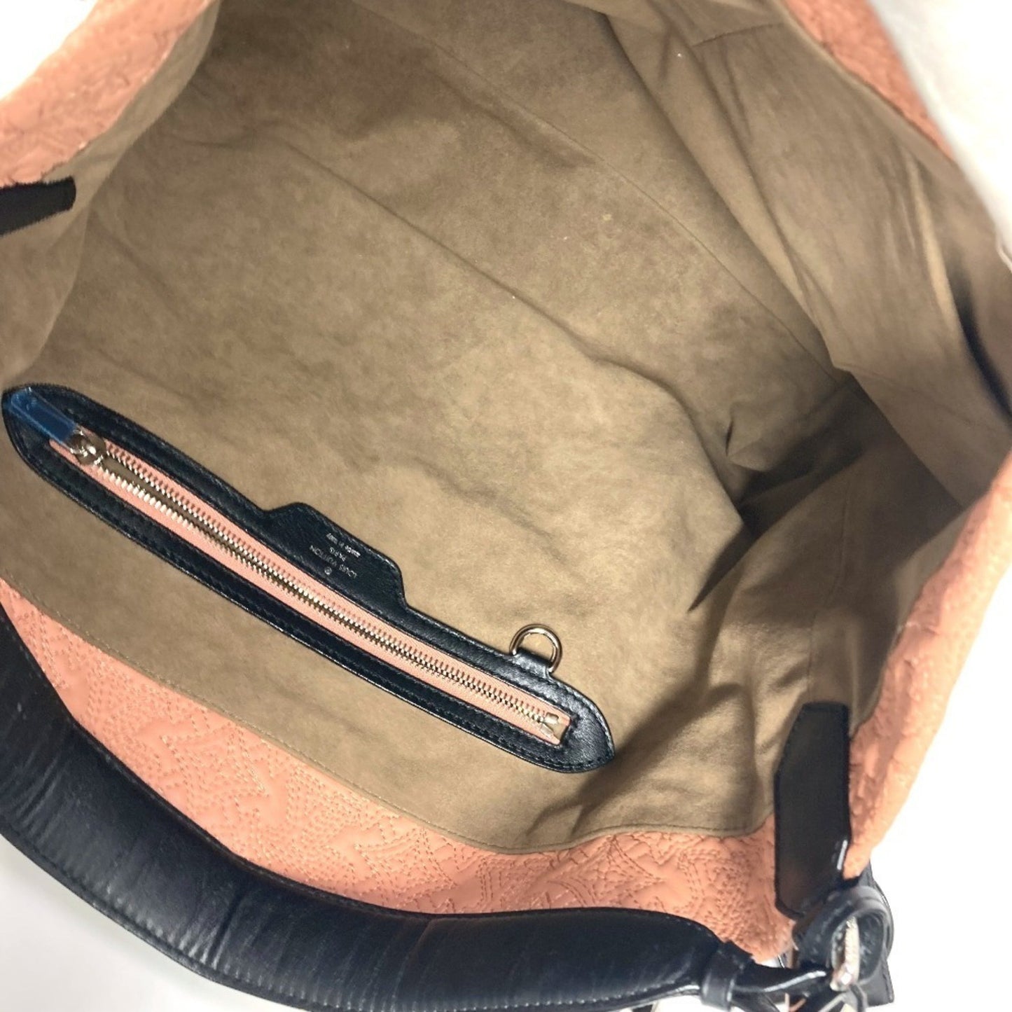 Louis Vuitton Antheia, Pink, Leather, tote
