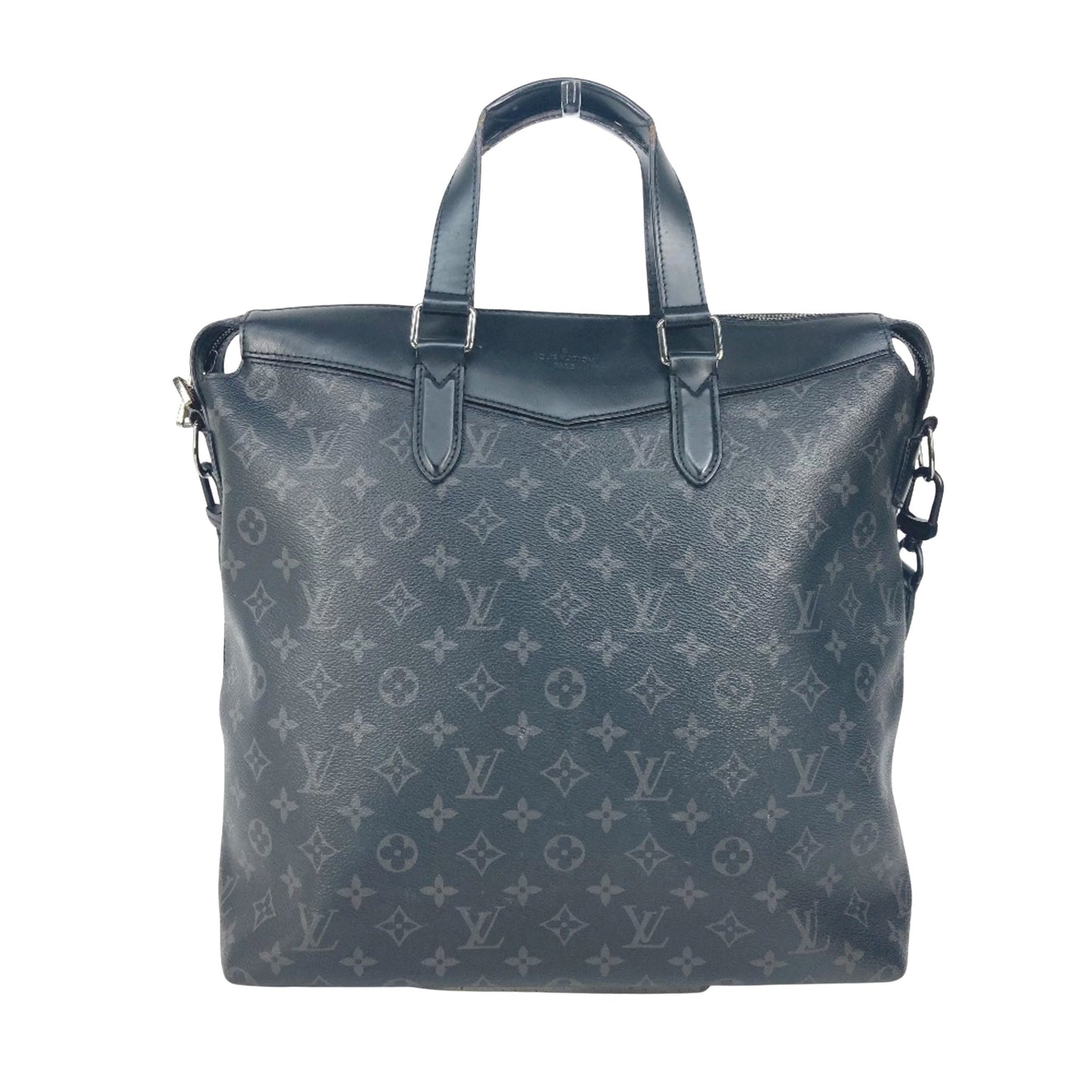 Louis Vuitton Explorer, Black, Canvas, tote