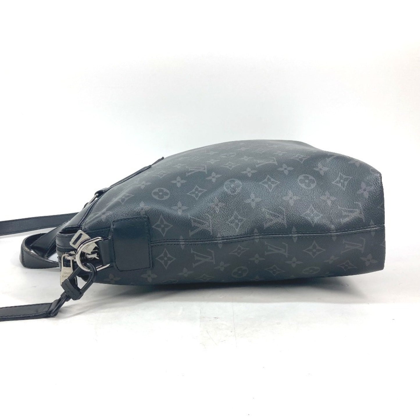 Louis Vuitton Explorer, Black, Canvas, tote