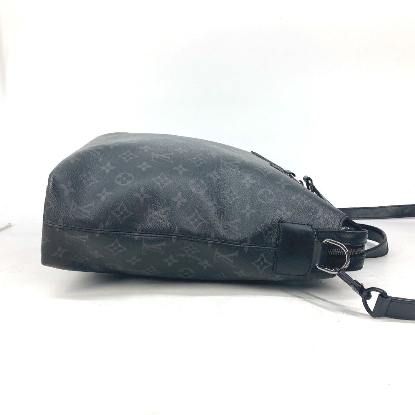 Louis Vuitton Explorer, Black, Canvas, tote
