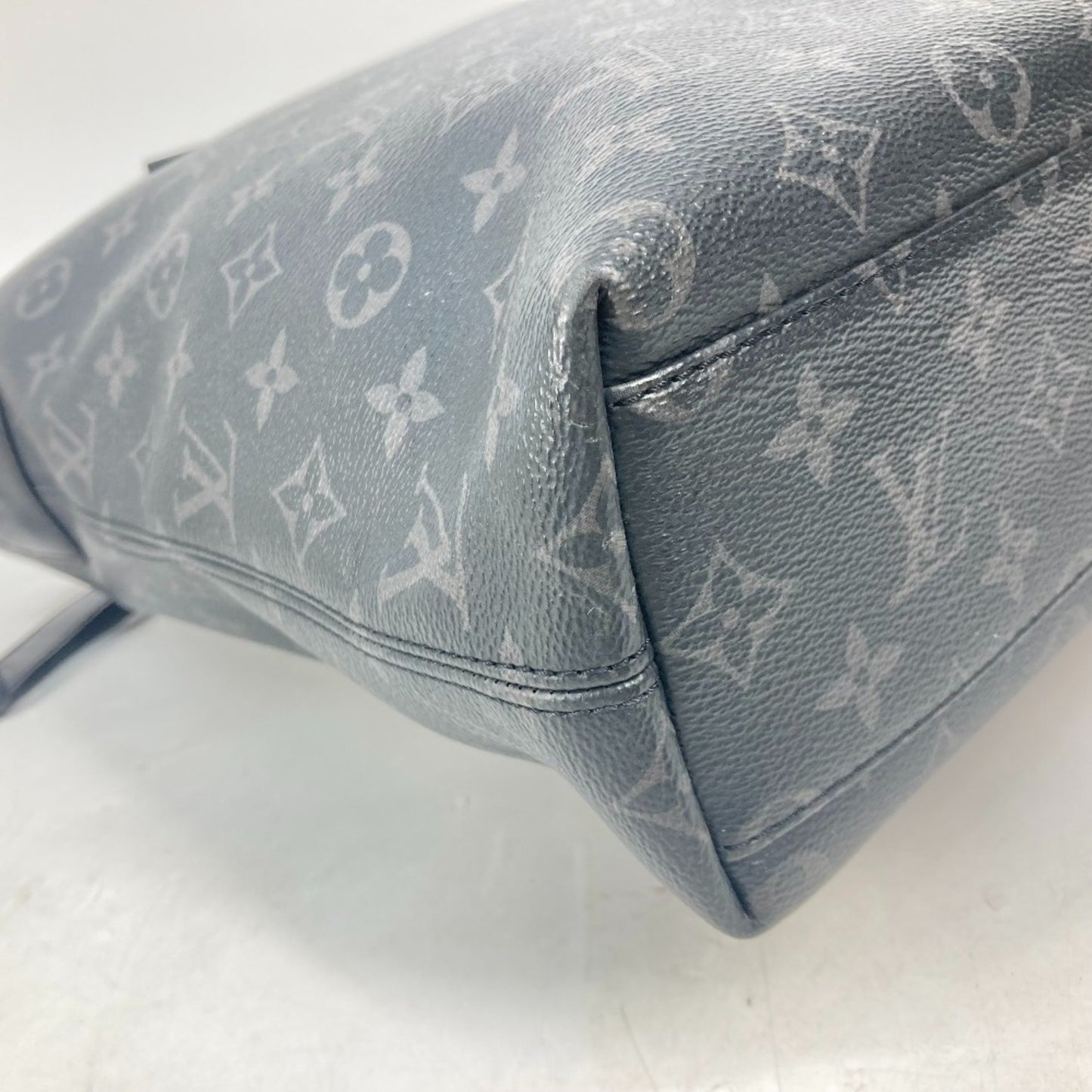 Louis Vuitton Explorer, Black, Canvas, tote