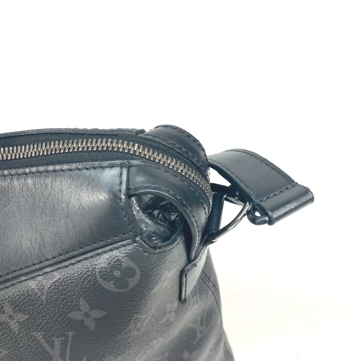 Louis Vuitton Explorer, Black, Canvas, tote