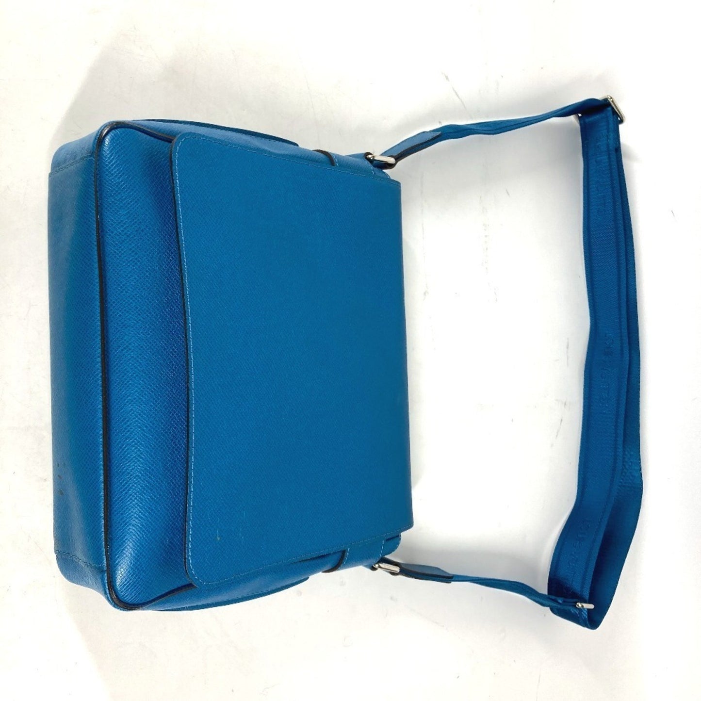 Louis Vuitton Roman, Blue, Leather, shoulder