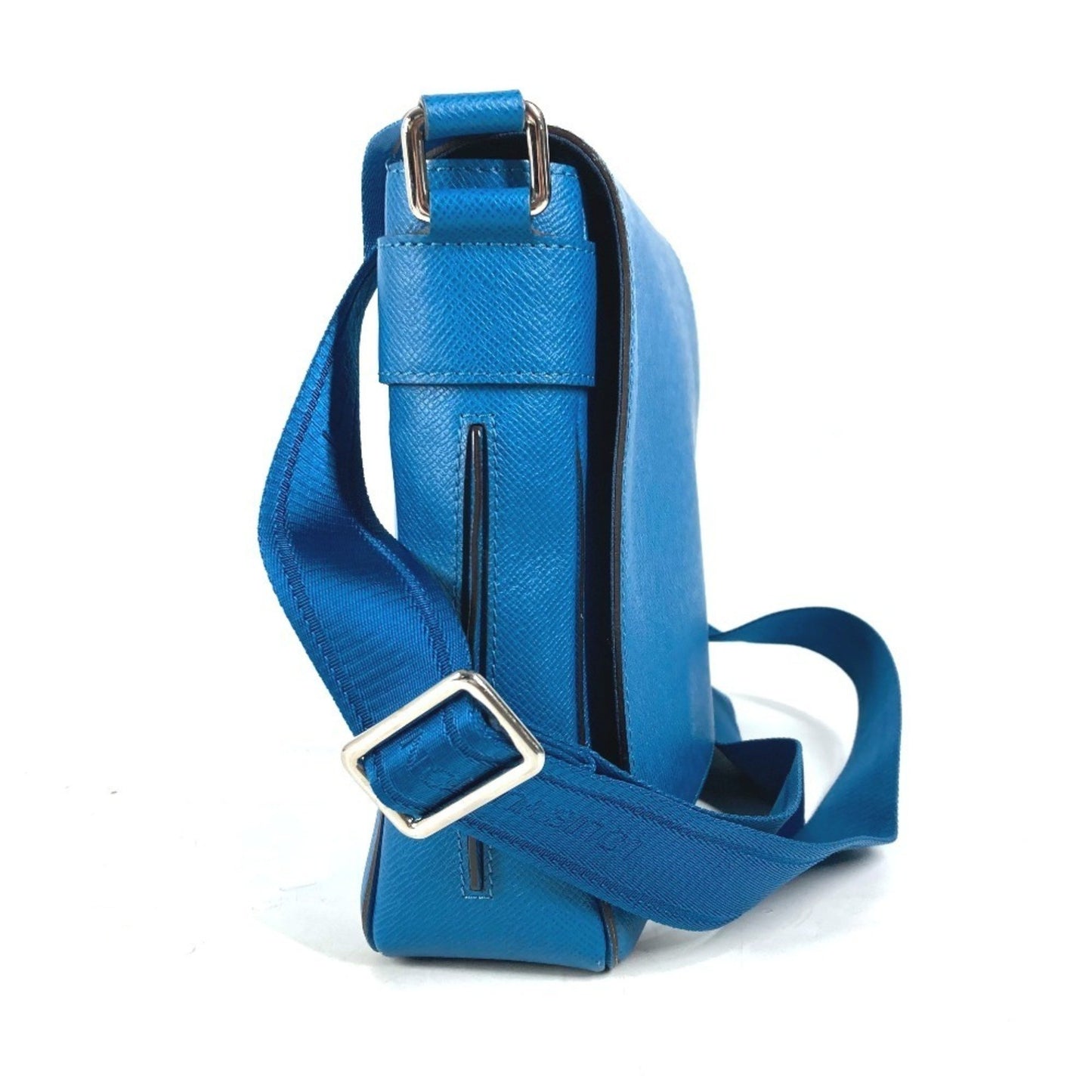 Louis Vuitton Roman, Blue, Leather, shoulder