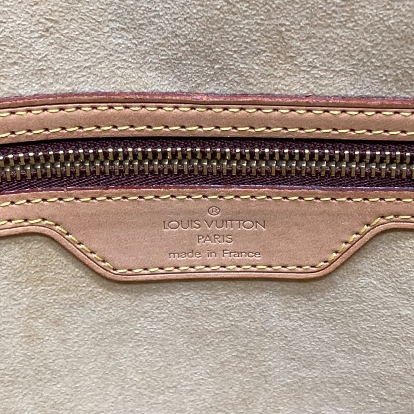 Louis Vuitton Babylone, Brown, Canvas, shoulder