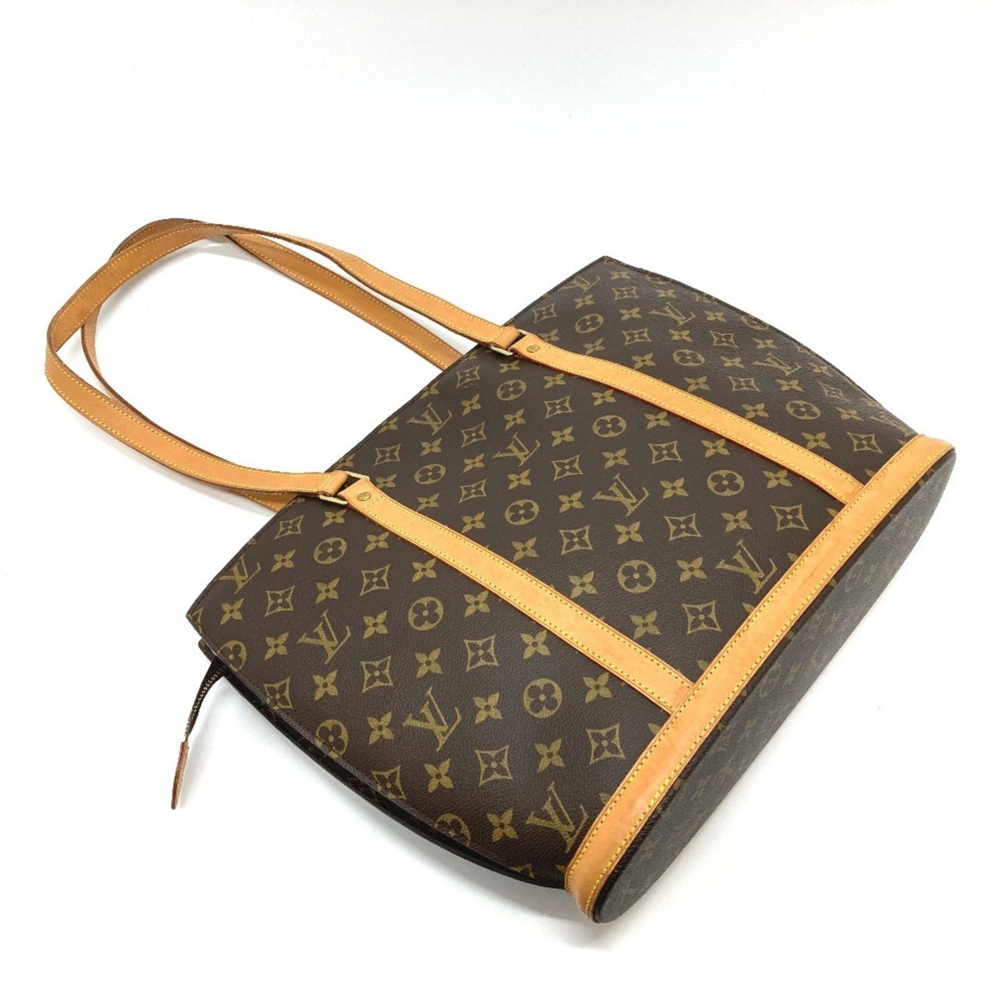 Louis Vuitton Babylone, Brown, Canvas, shoulder