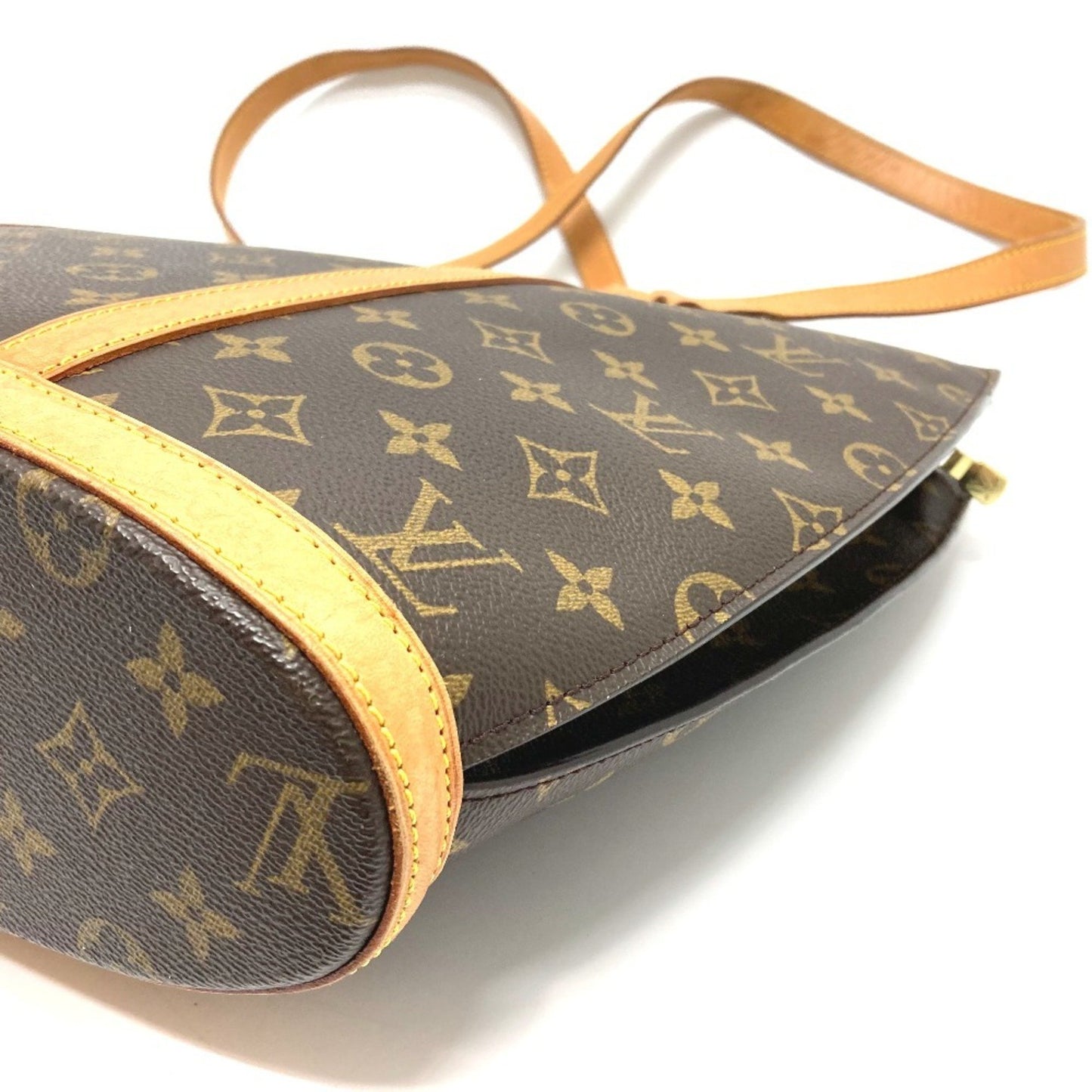 Louis Vuitton Babylone, Brown, Canvas, shoulder