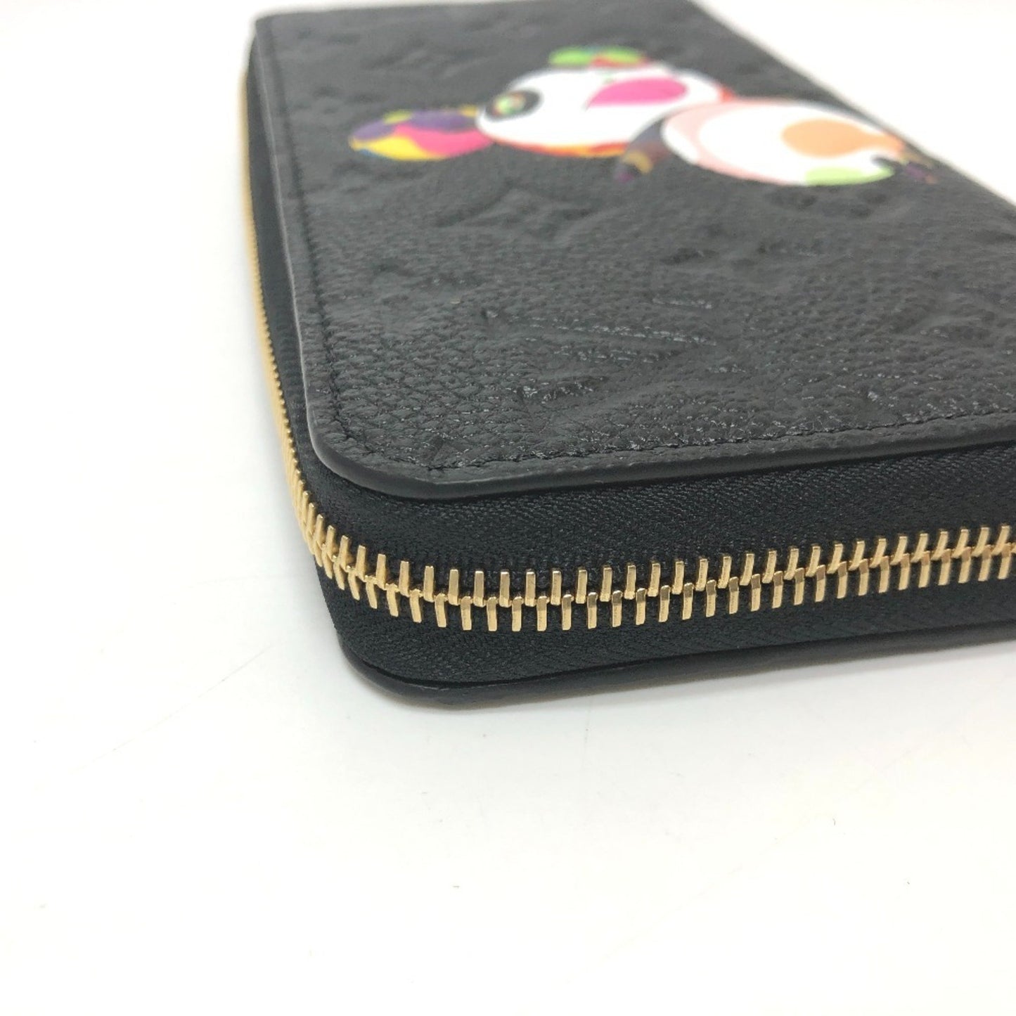 Louis Vuitton Zippy wallet, Black, Leather, wallet
