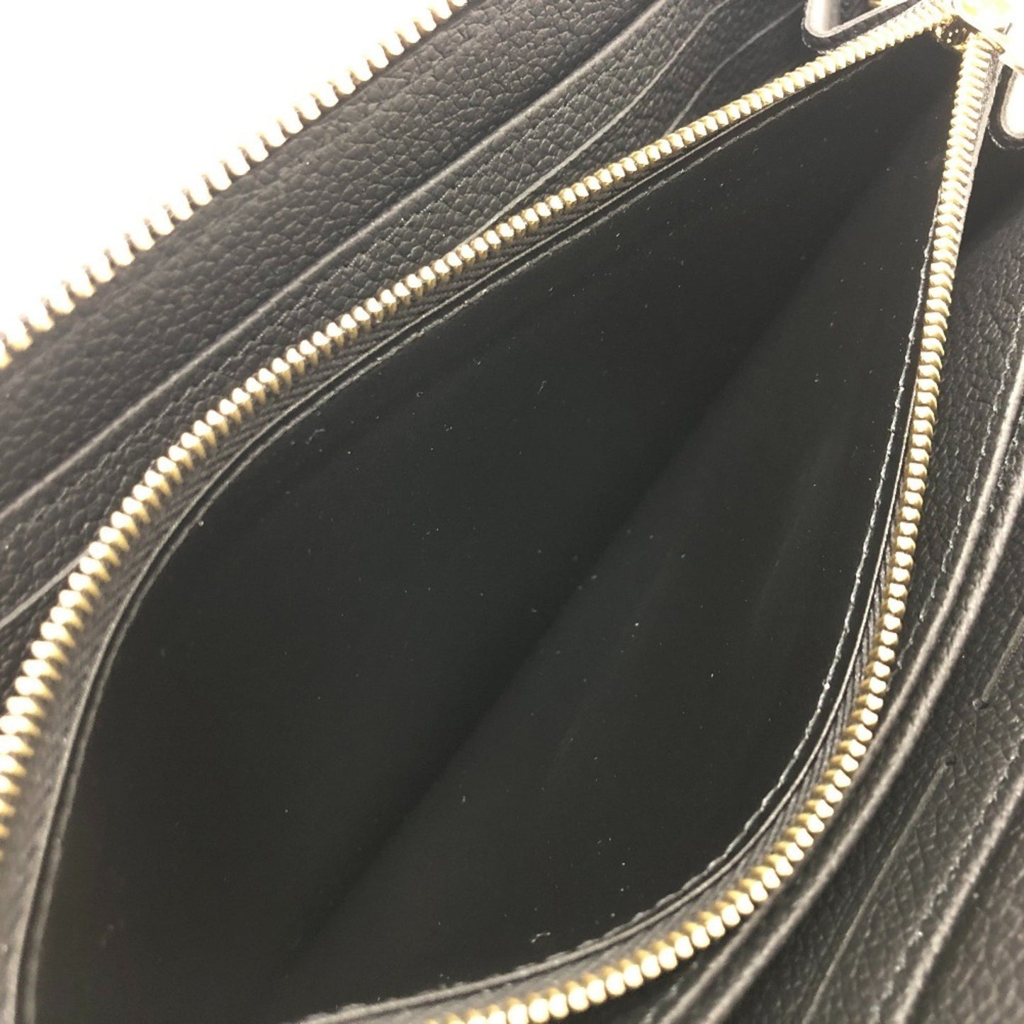Louis Vuitton Zippy wallet, Black, Leather, wallet