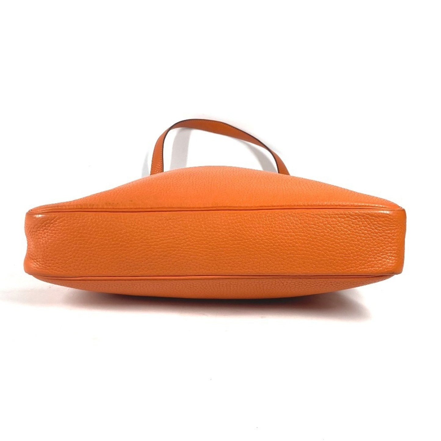 Hermès Massai, Orange, Leather, shoulder