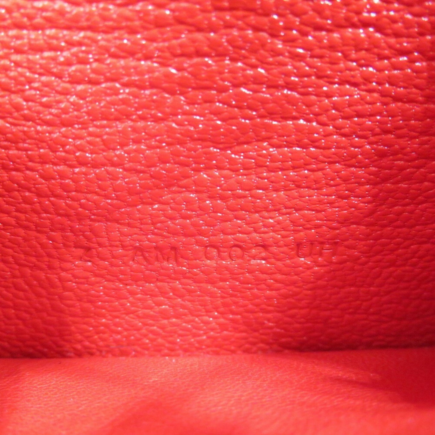 Hermès Roulis, Red, Leather, wallet