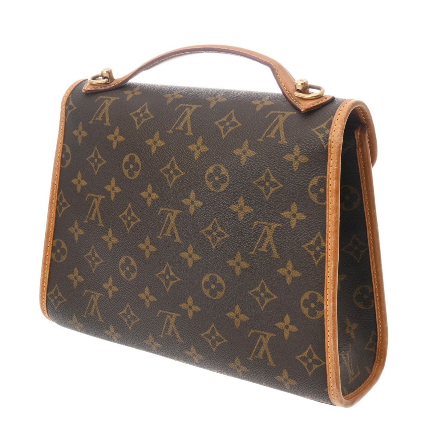 Louis Vuitton Bel Air, Brown, Canvas, handbag