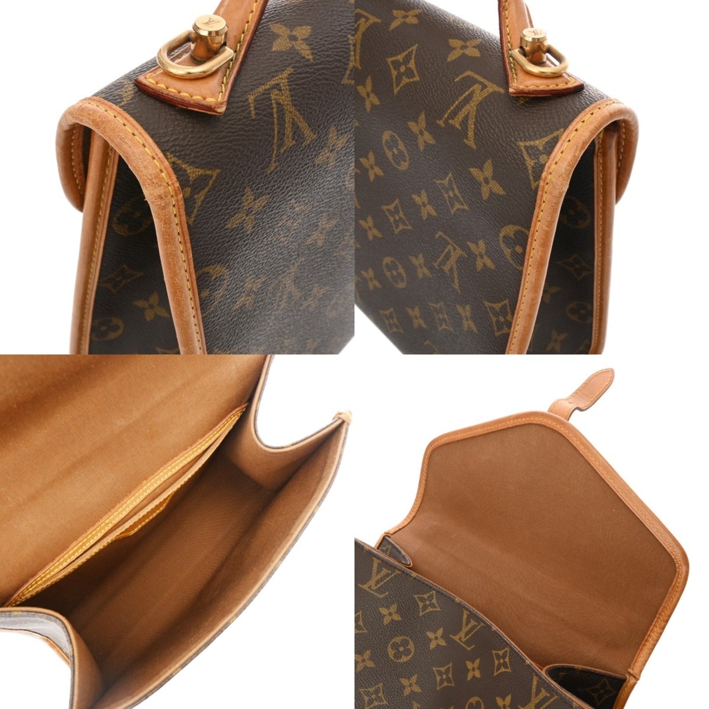 Louis Vuitton Bel Air, Brown, Canvas, handbag