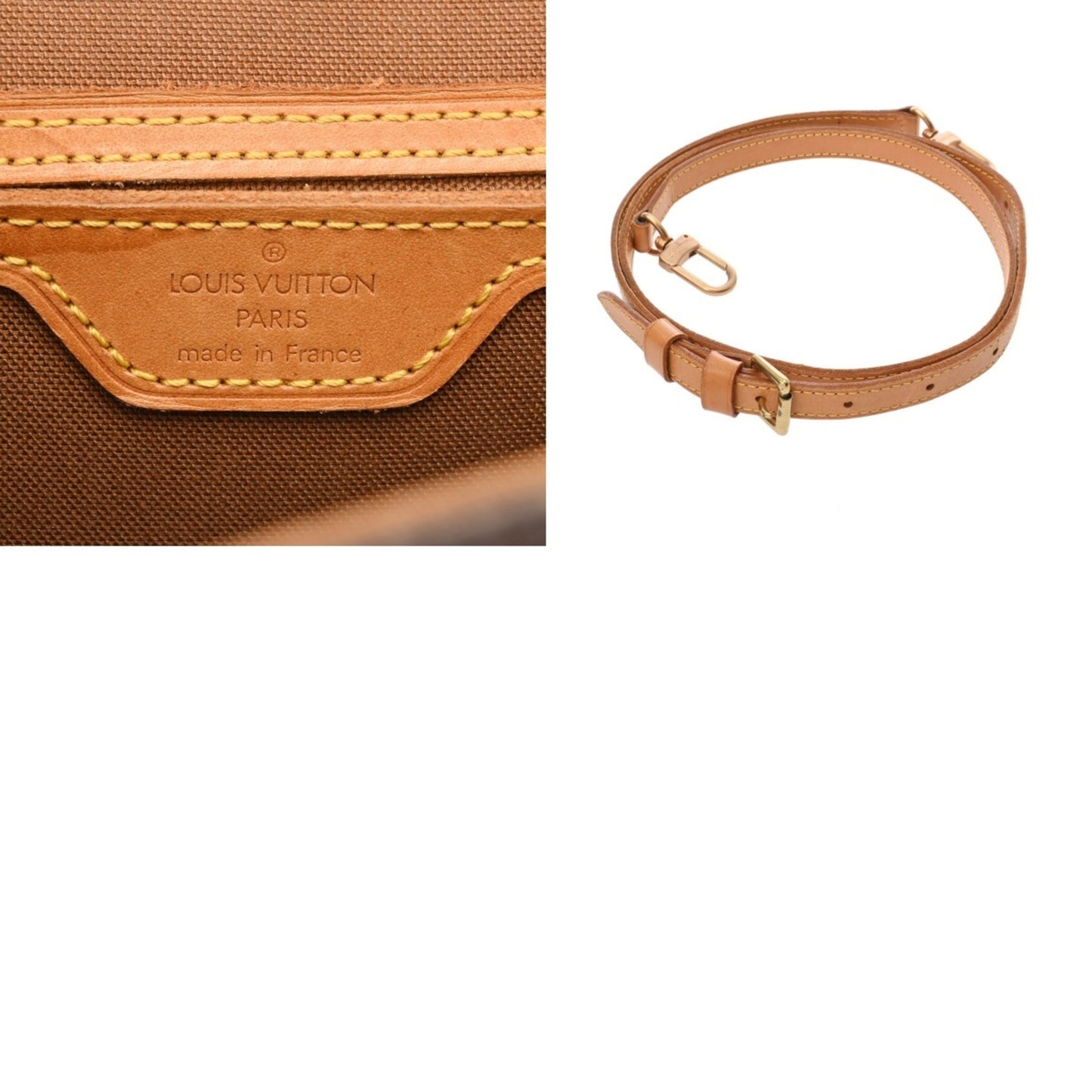 Louis Vuitton Bel Air, Brown, Canvas, handbag