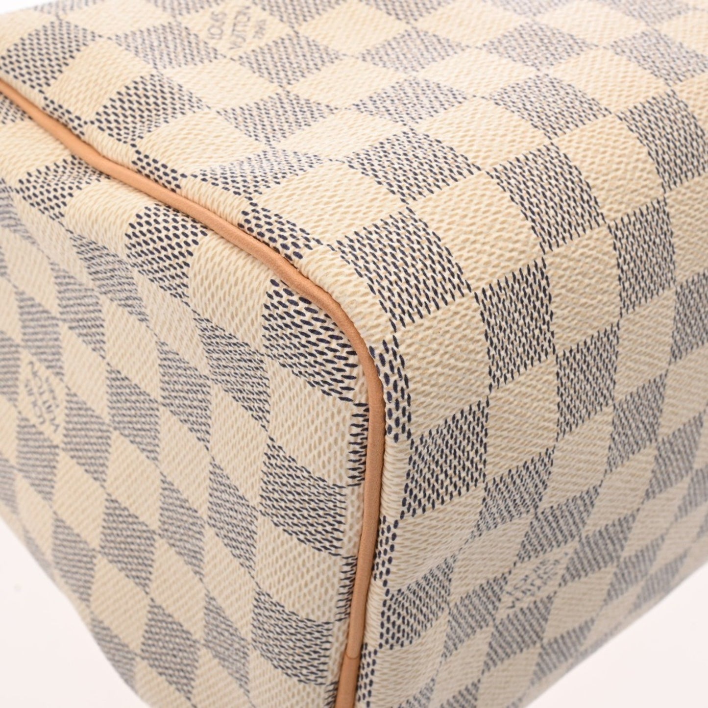 Louis Vuitton Speedy 25, White, Canvas, handbag