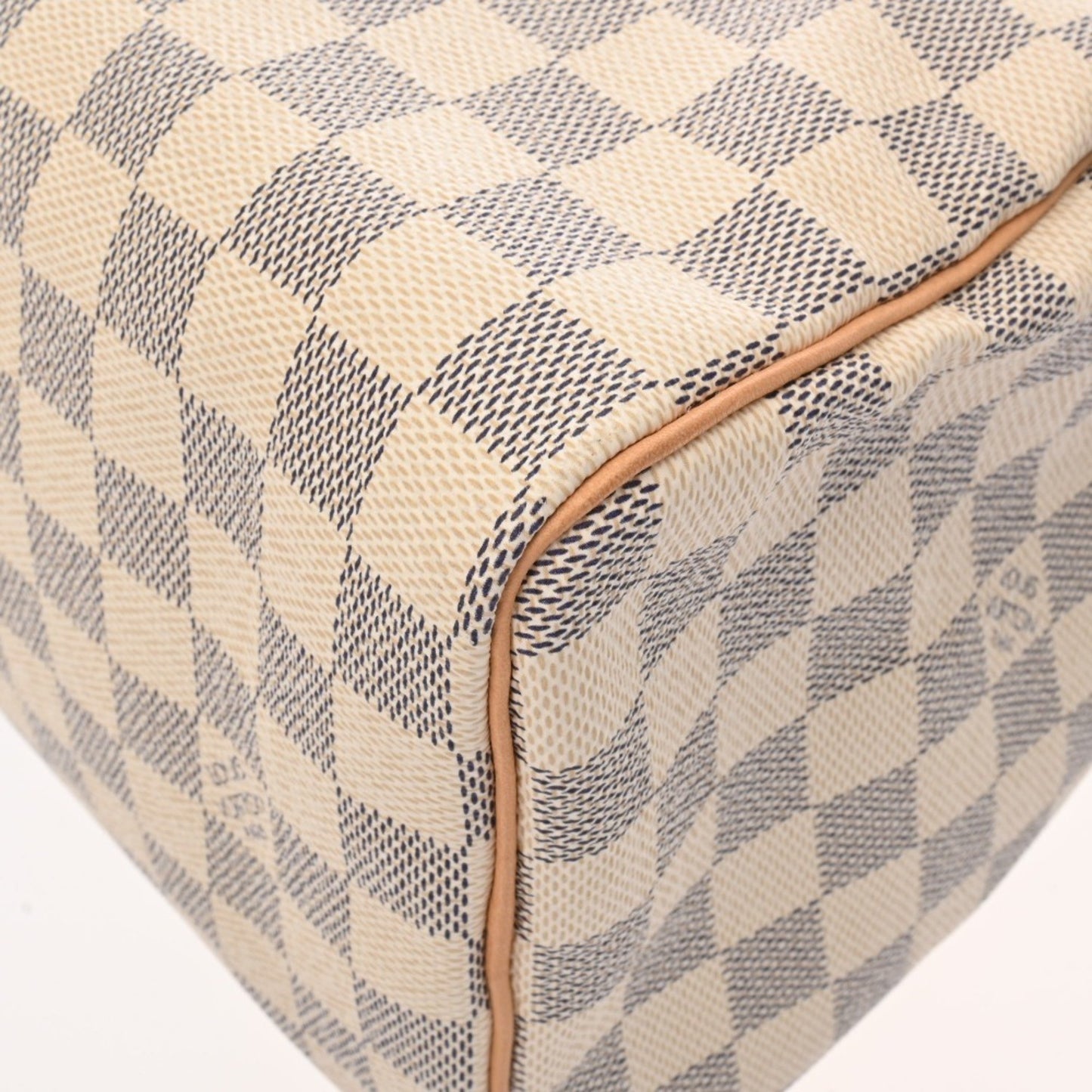 Louis Vuitton Speedy 25, White, Canvas, handbag