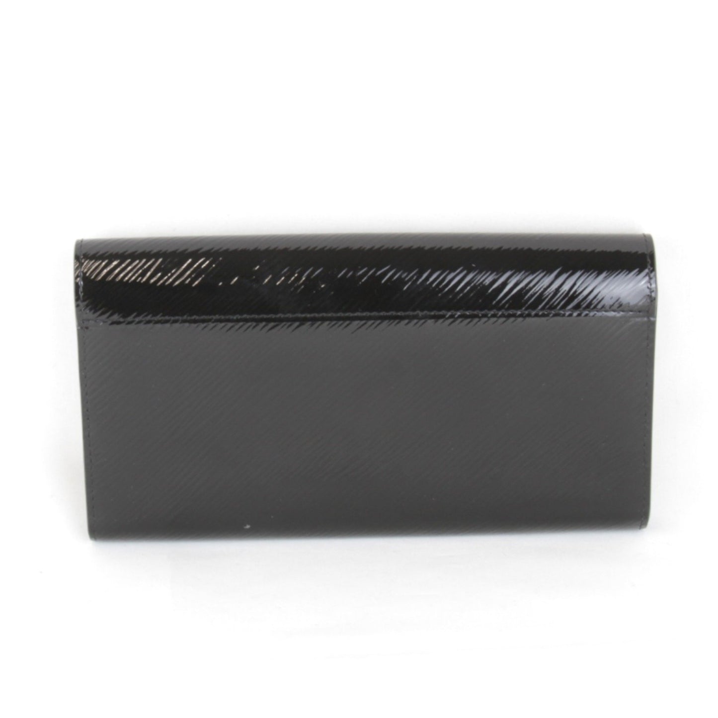 Louis Vuitton Twist, Black, Leather, wallet