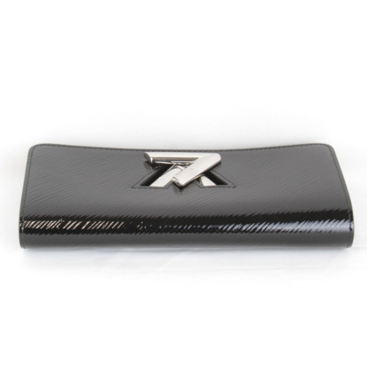 Louis Vuitton Twist, Black, Leather, wallet