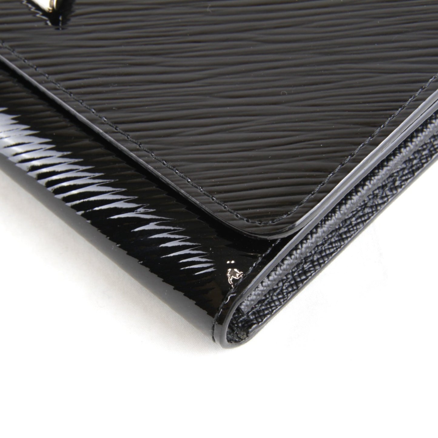 Louis Vuitton Twist, Black, Leather, wallet