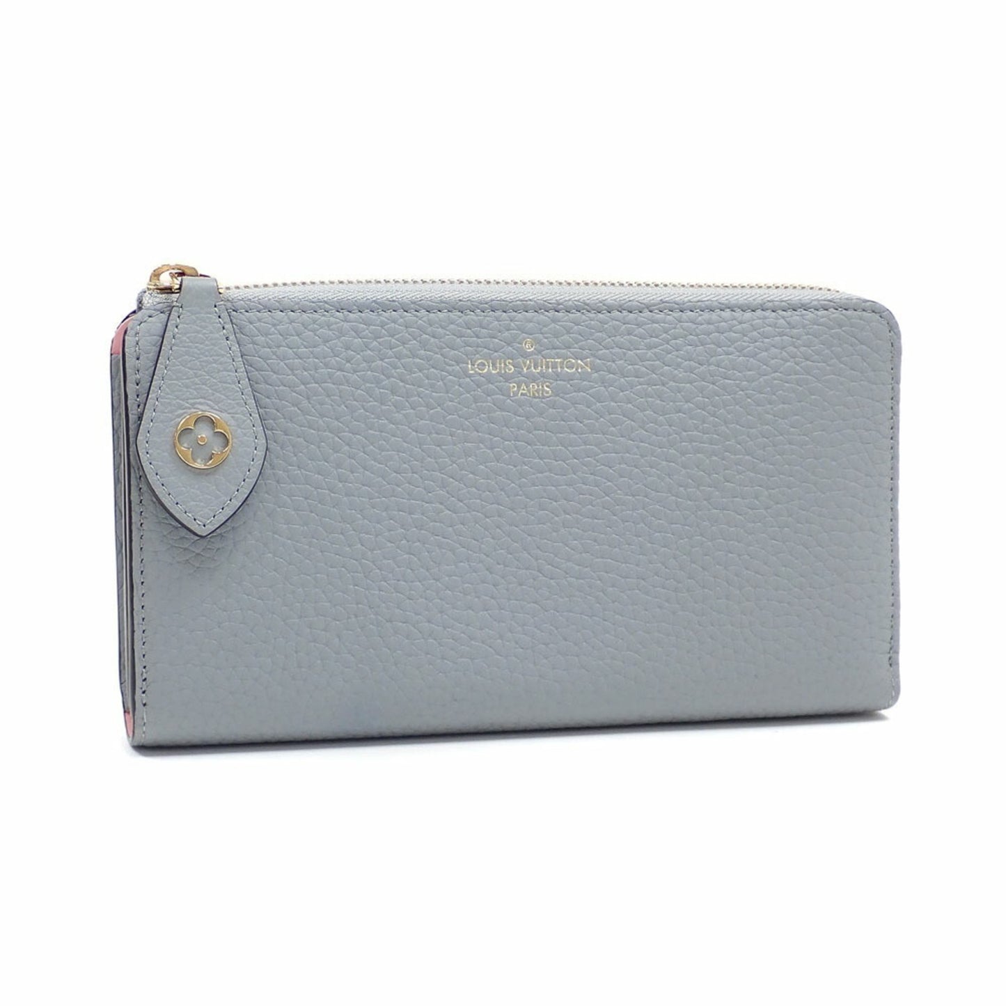 Louis Vuitton Comète, Grey, Leather, wallet