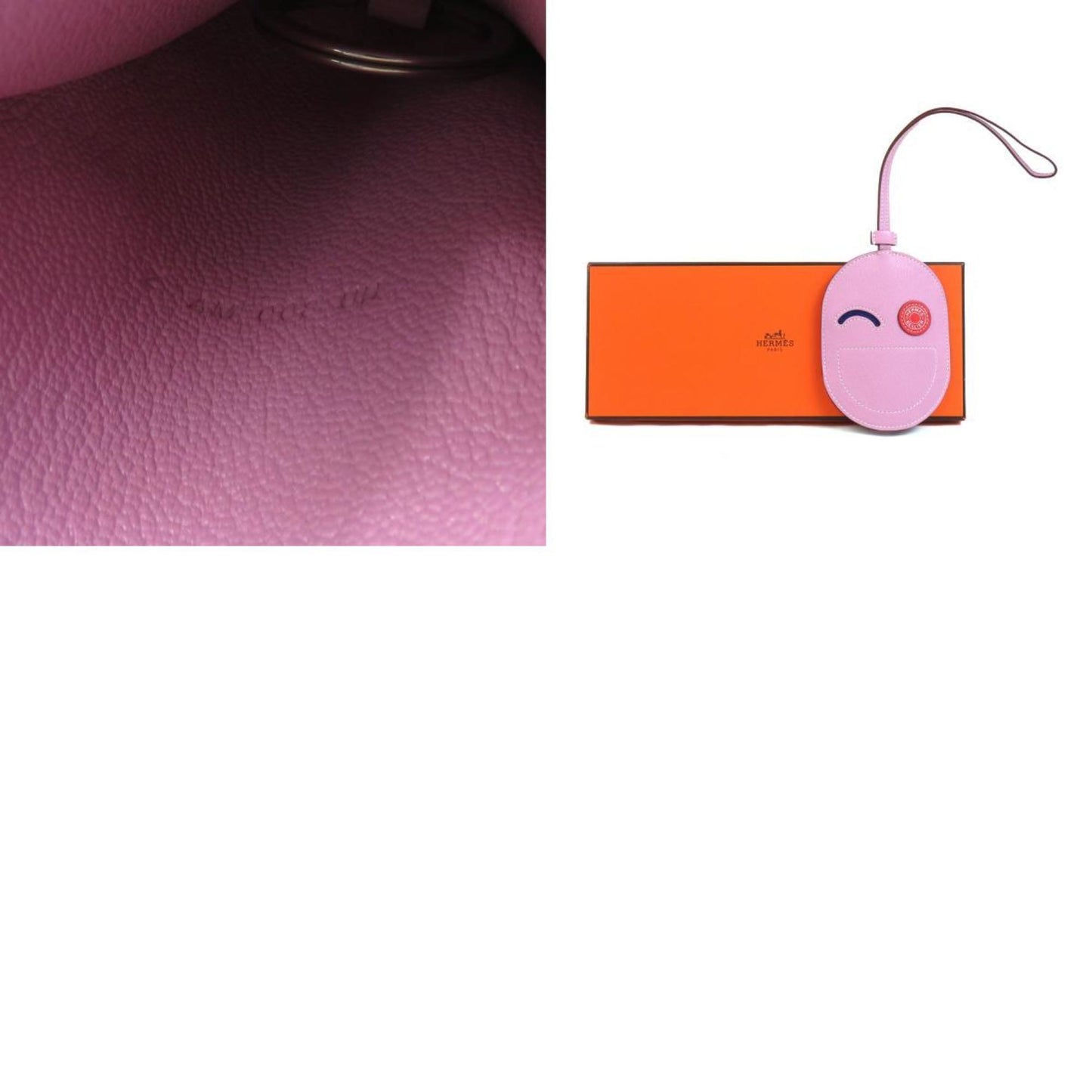 Hermès, Pink, Leather, bag