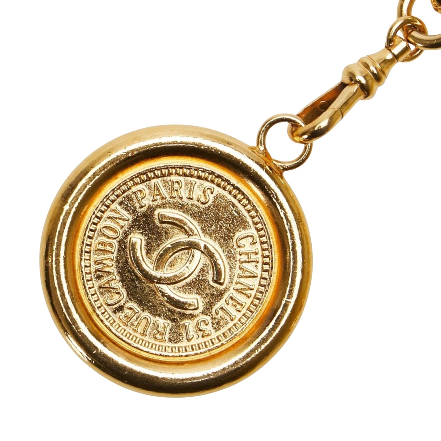 Chanel Cambon, Gold, Gold Plated, belt