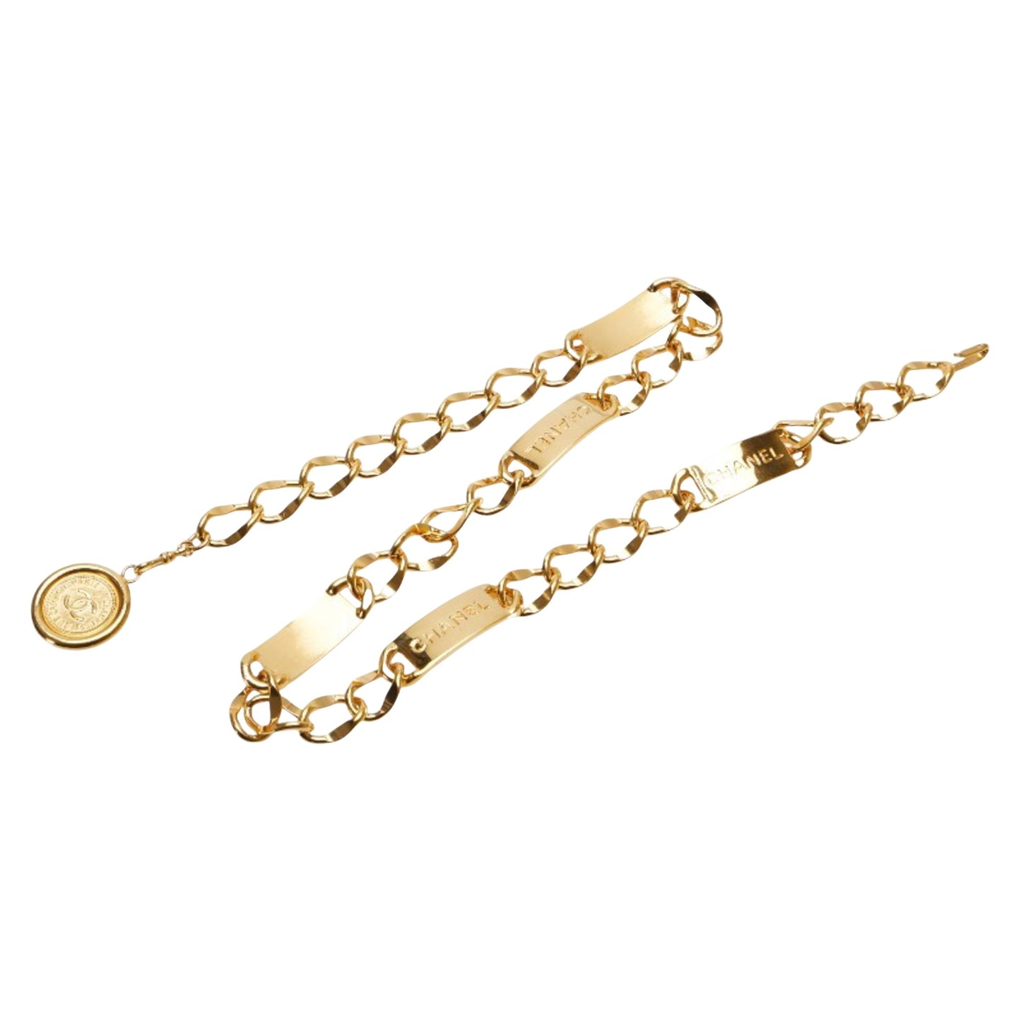 Chanel Cambon, Gold, Gold Plated, belt