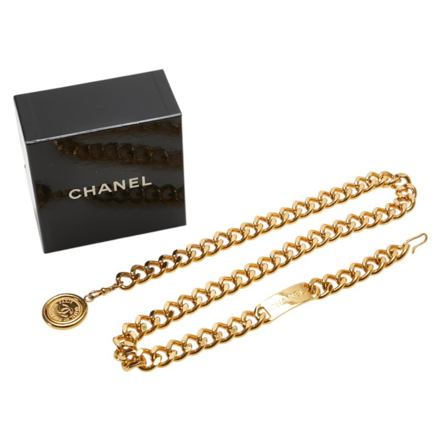 Chanel Cambon, Gold, Gold Plated, belt