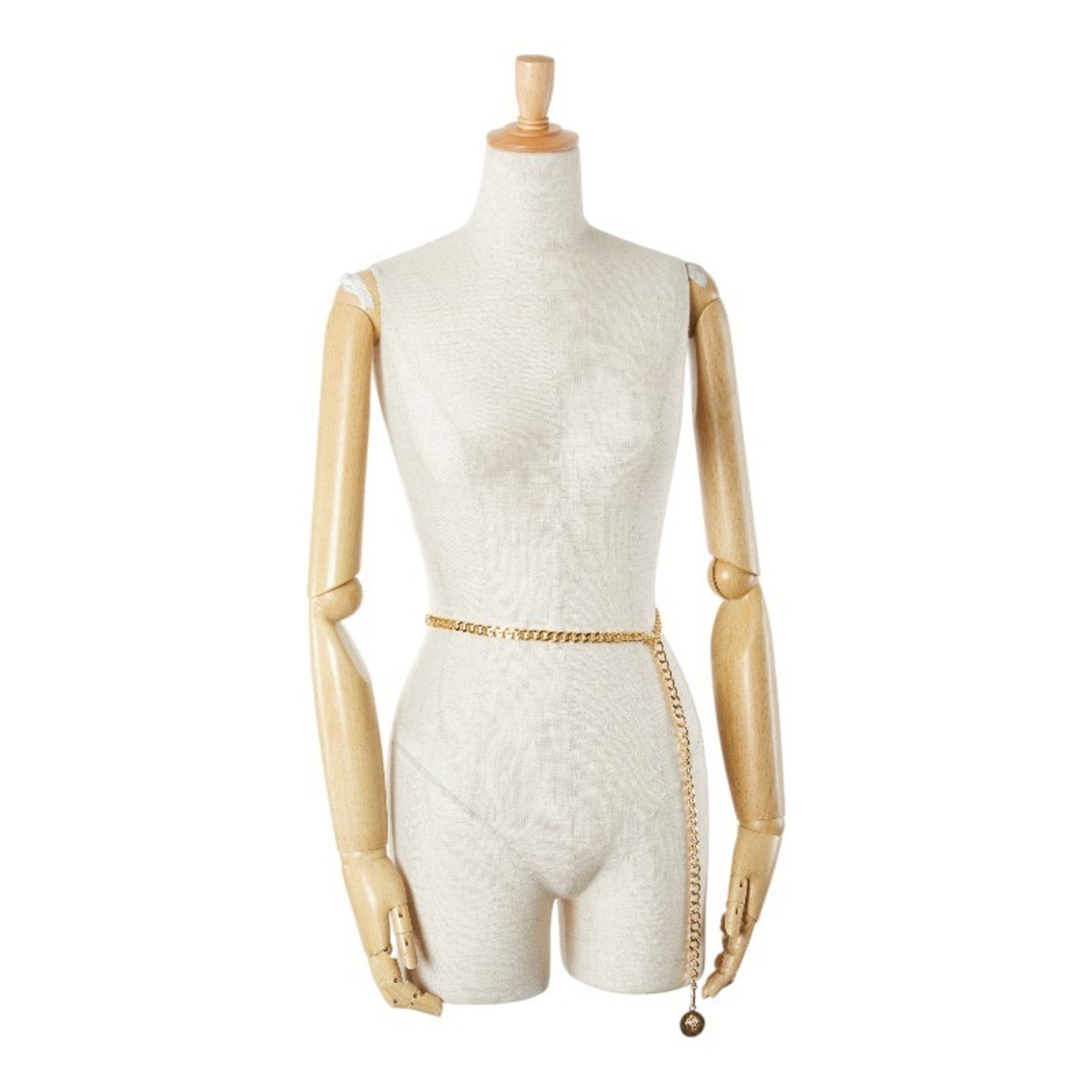 Chanel, Gold, Gold Plated, belt