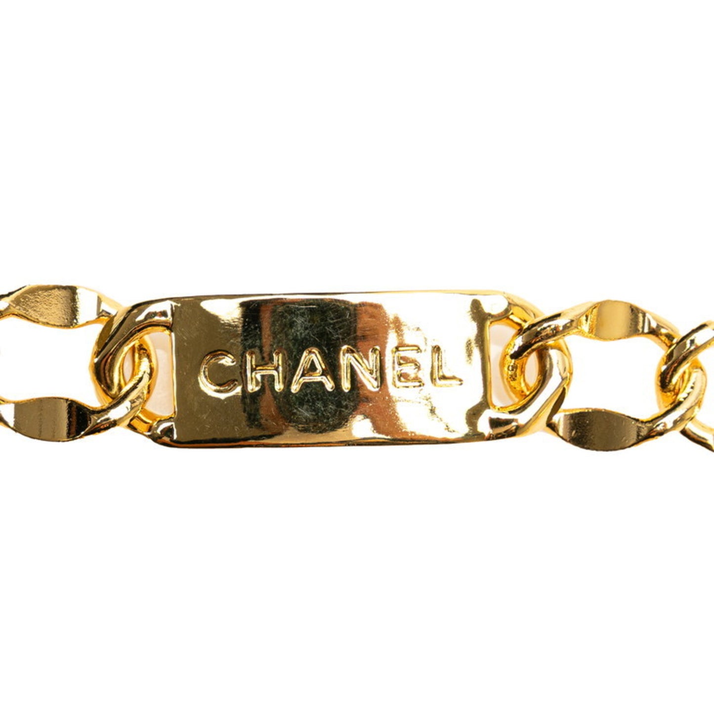 Chanel Médaillon, Gold, Gold Plated, belt