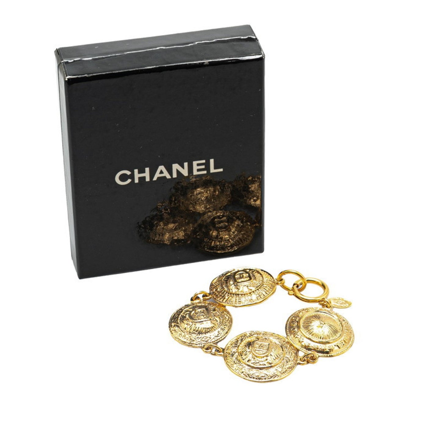 Chanel Coco Mark, Gold, Gold Plated, bracelet