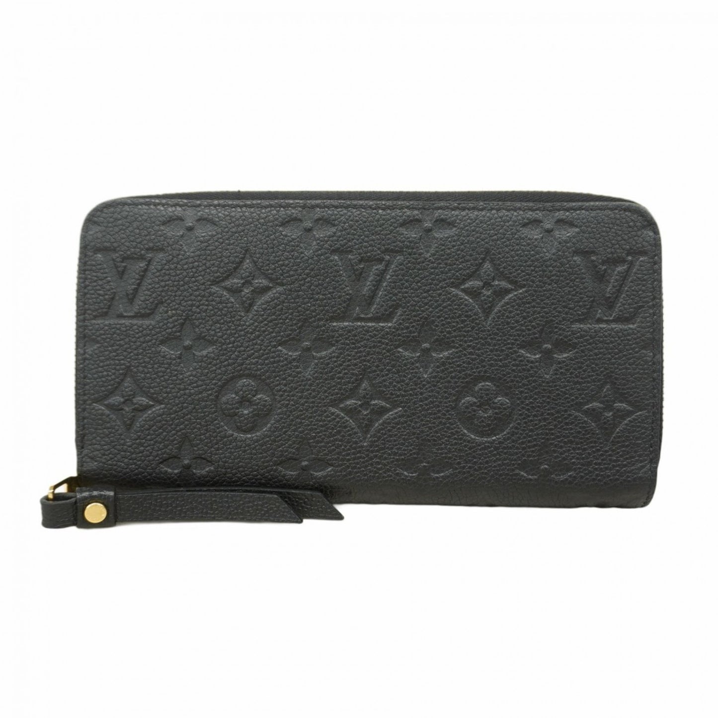 Louis Vuitton Zippy wallet, Black, Leather, wallet