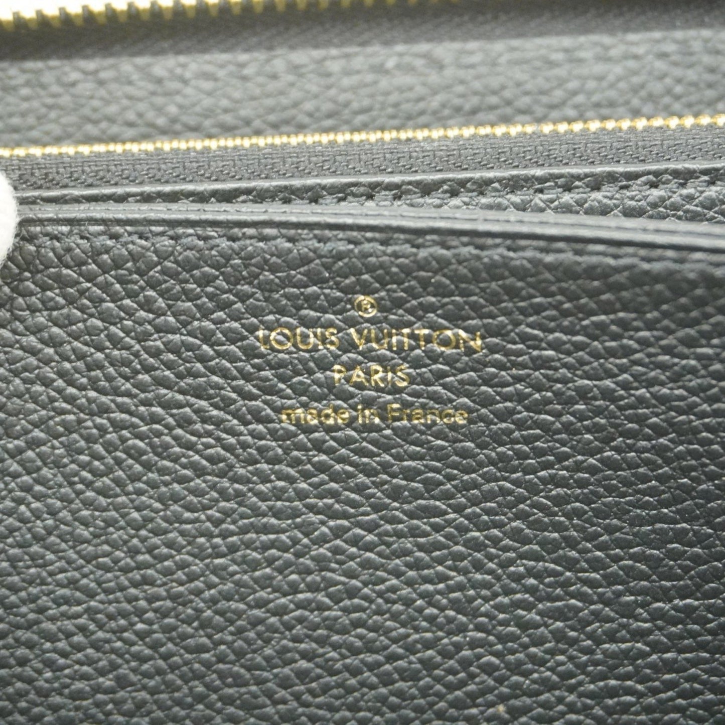 Louis Vuitton Zippy wallet, Black, Leather, wallet