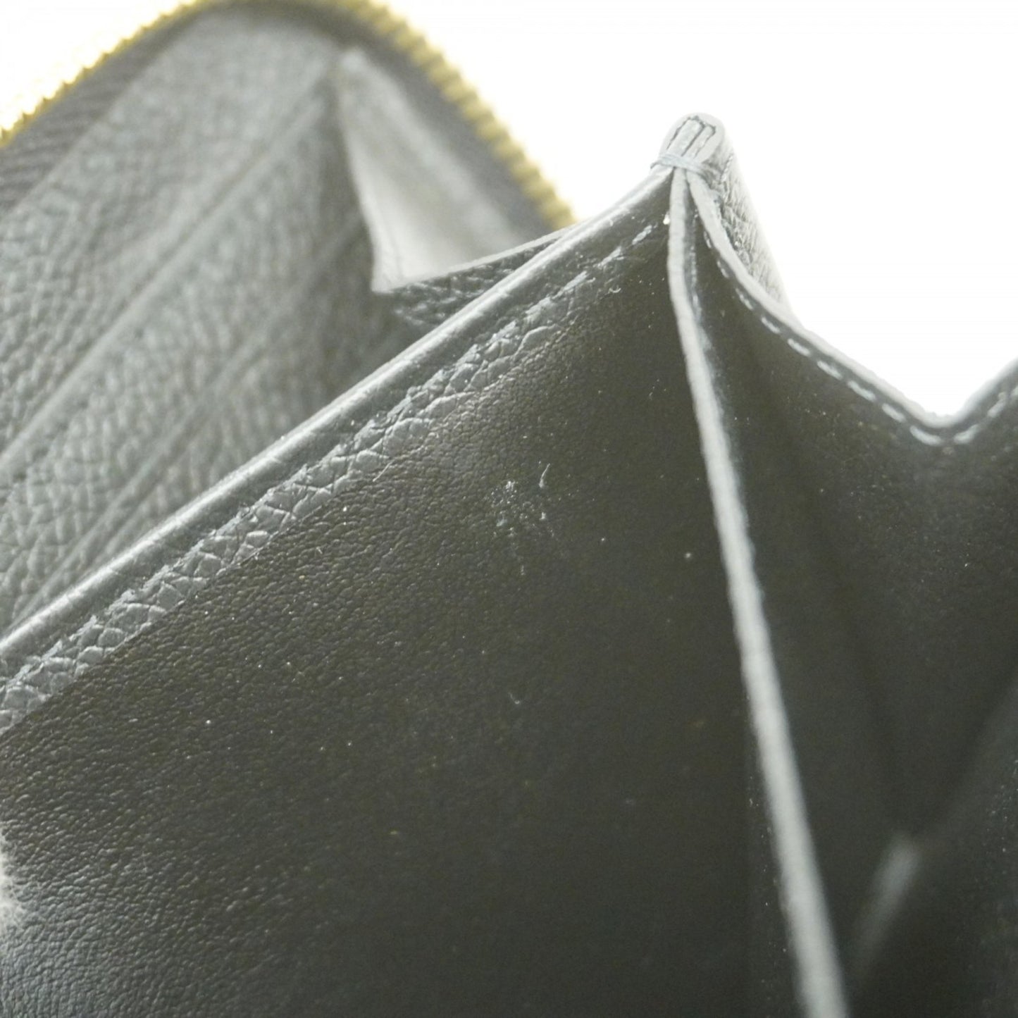 Louis Vuitton Zippy wallet, Black, Leather, wallet
