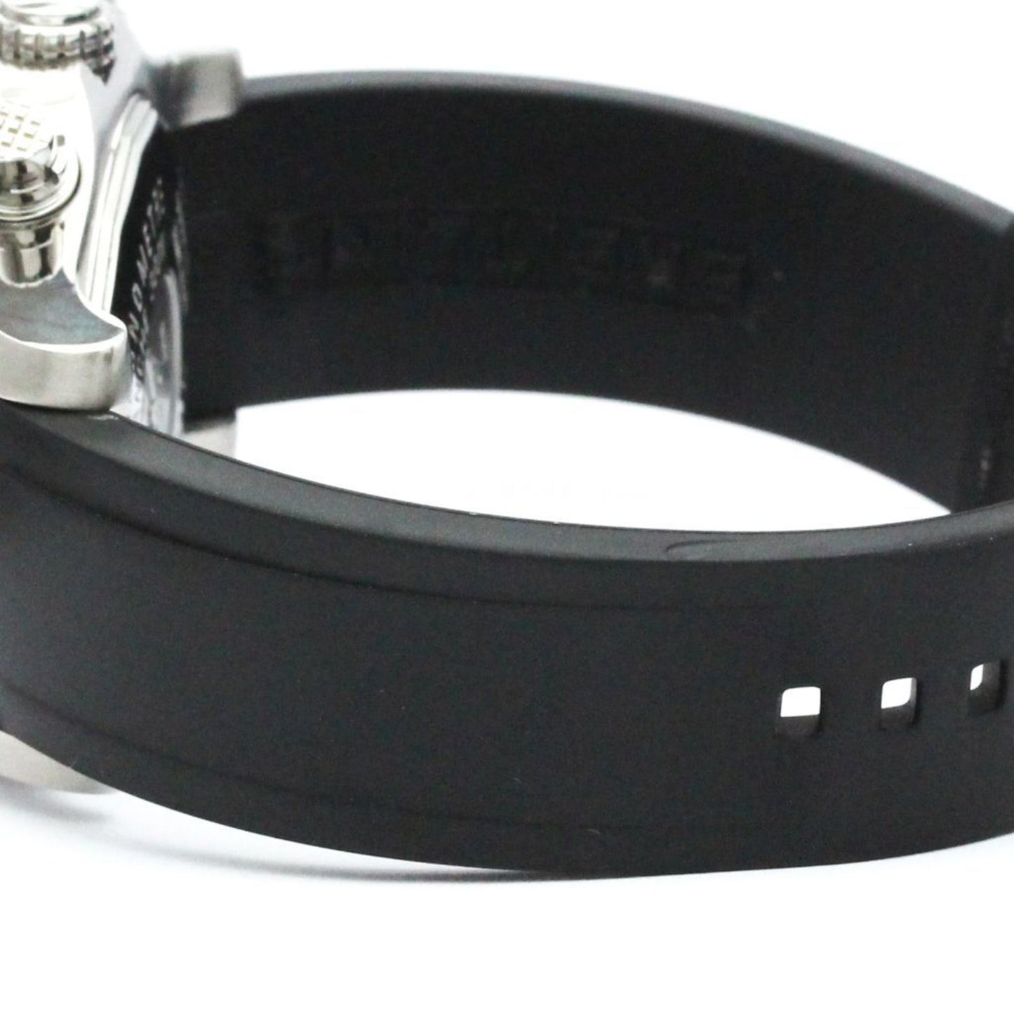 Breitling Avenger, Black, Steel, bag