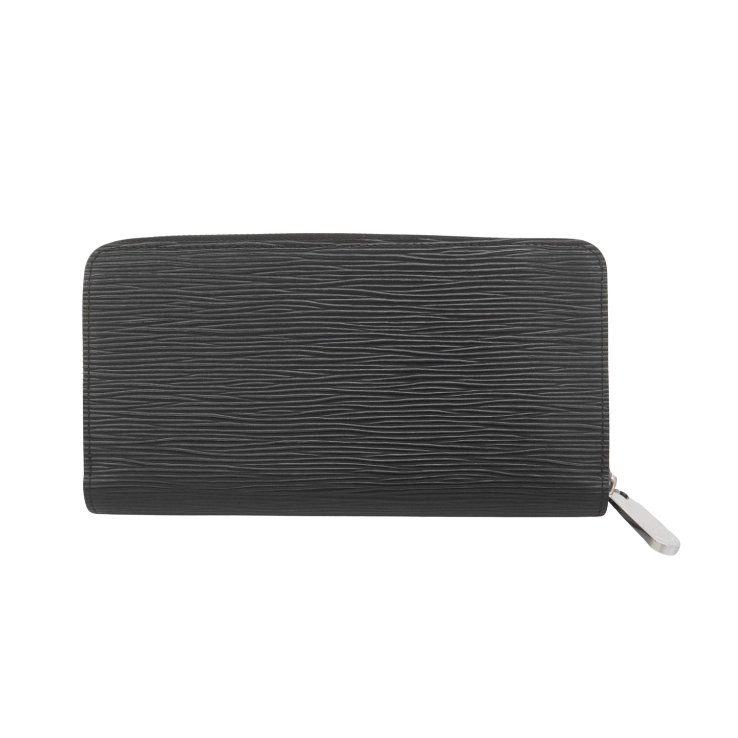 Louis Vuitton Zippy wallet, Black, Leather, wallet
