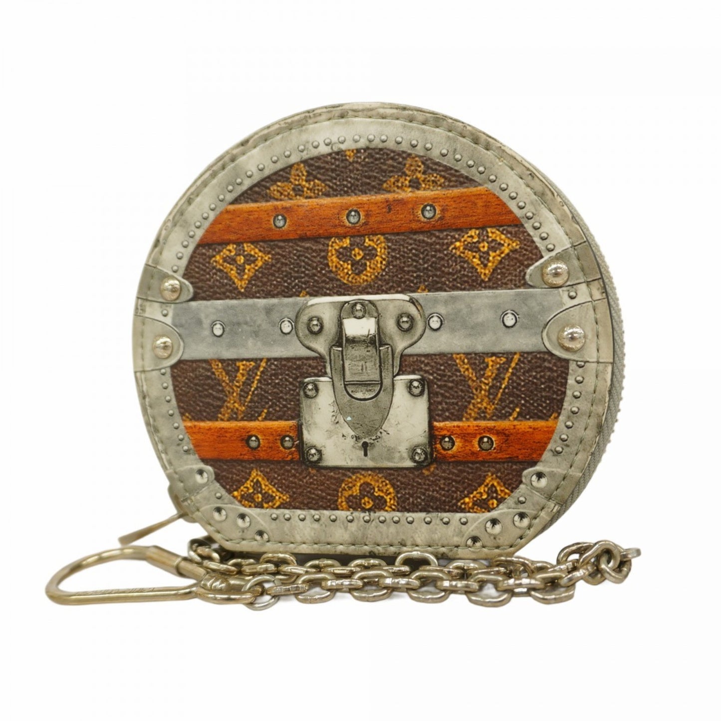 Louis Vuitton Micro Boite Chapeau, Brown, Leather, wallet