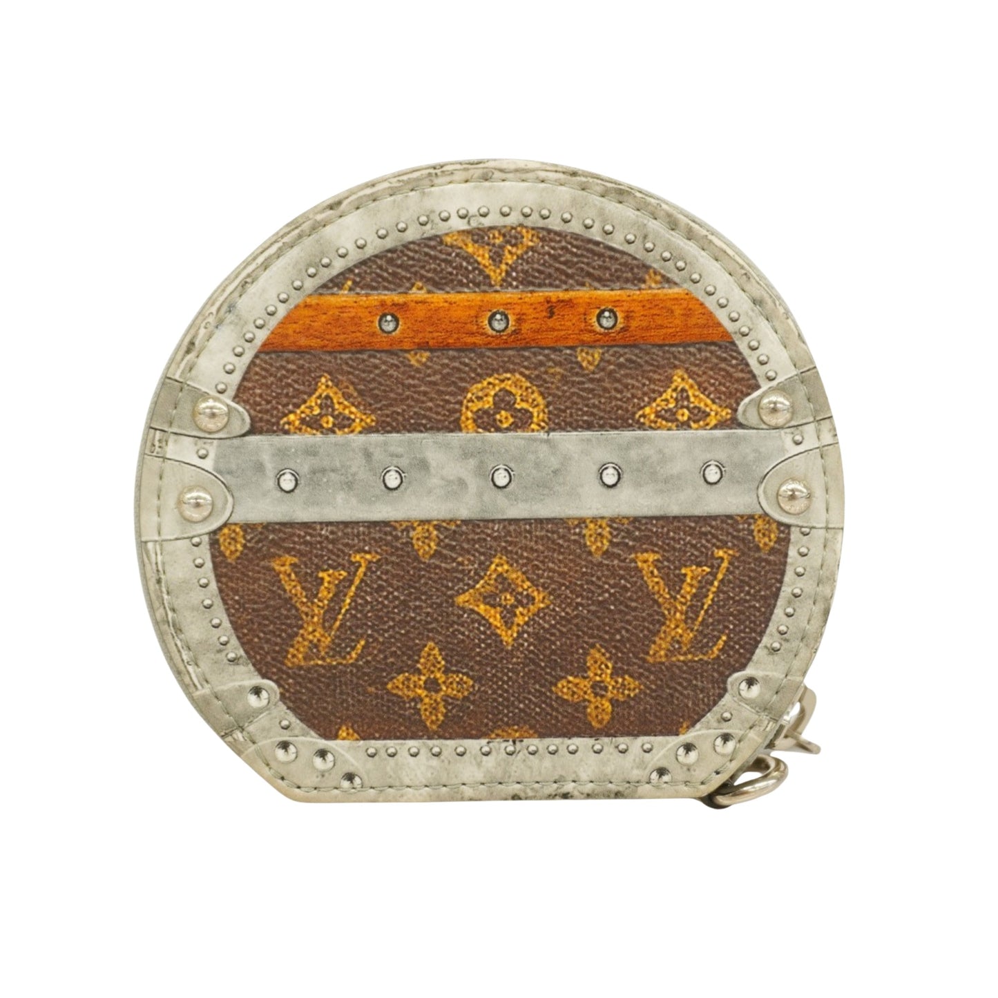 Louis Vuitton Micro Boite Chapeau, Brown, Leather, wallet