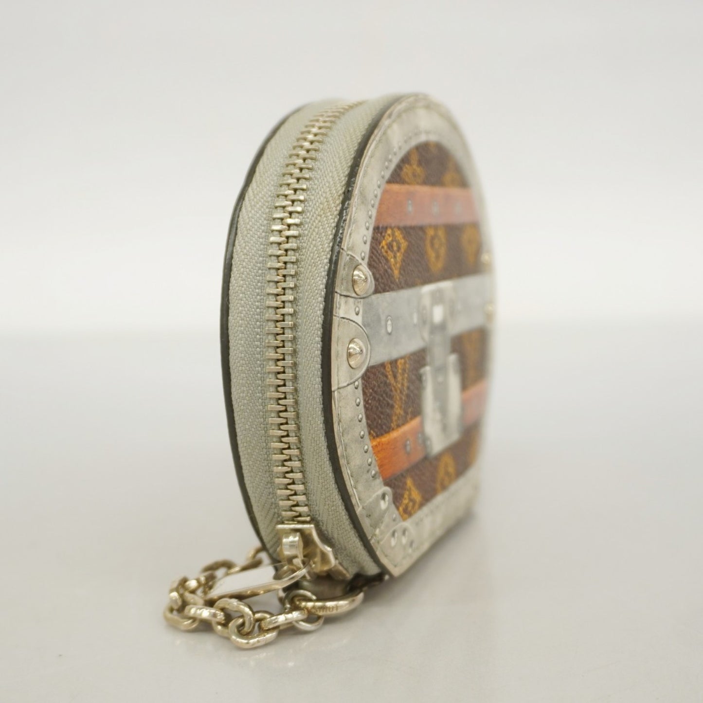 Louis Vuitton Micro Boite Chapeau, Brown, Leather, wallet