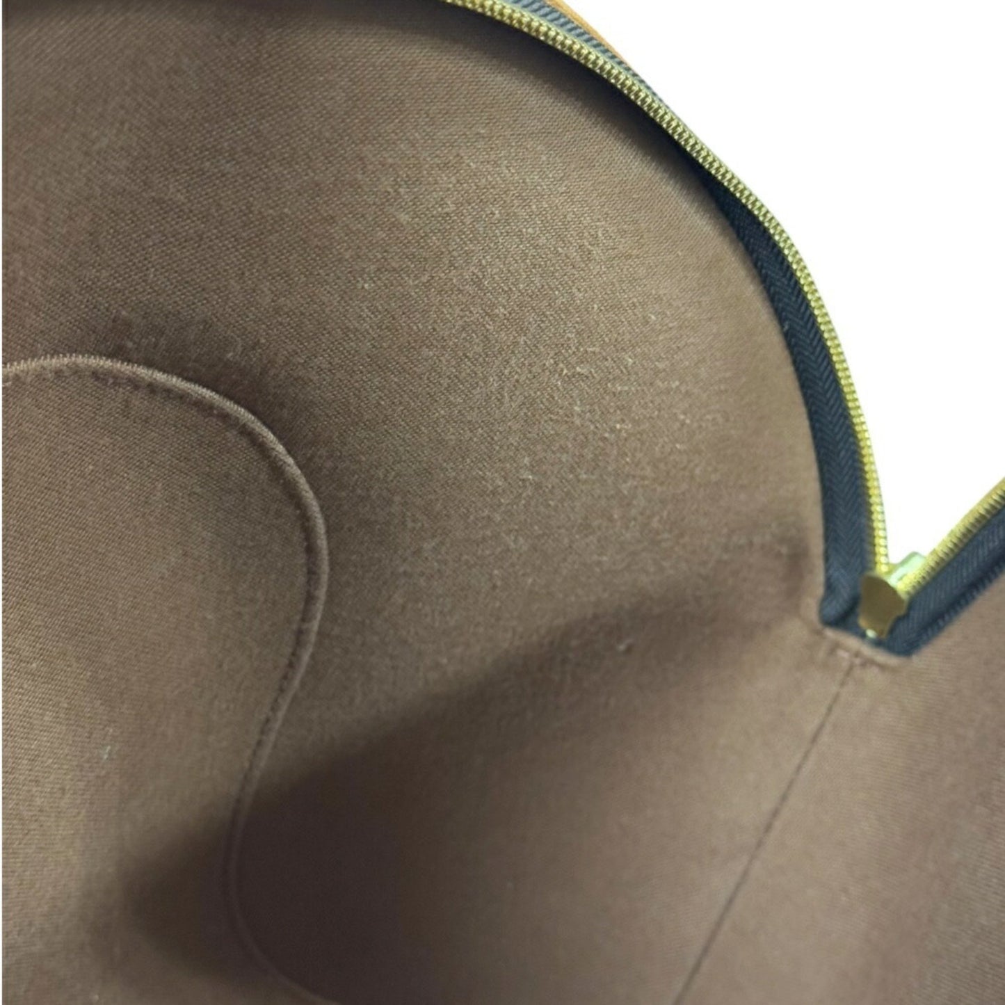 Louis Vuitton Ellipse, Brown, Canvas, handbag
