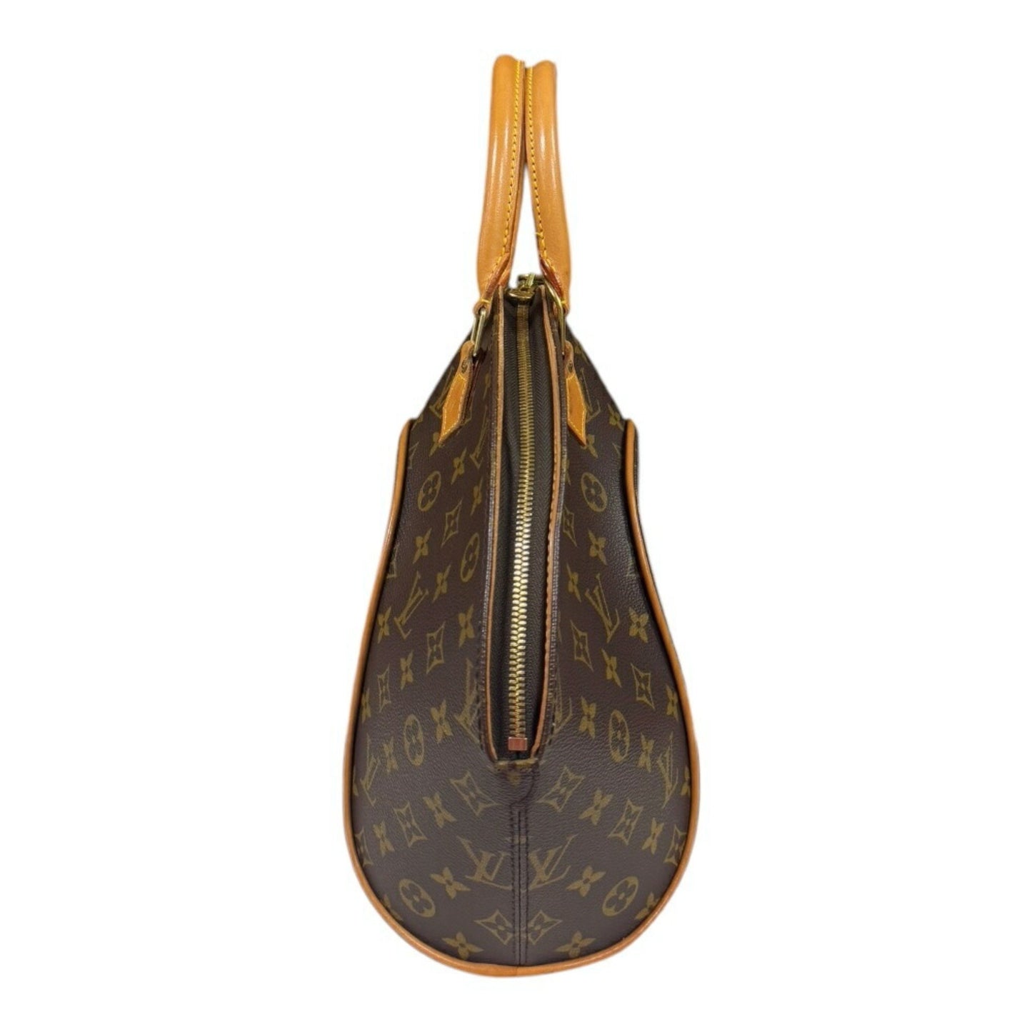 Louis Vuitton Ellipse, Brown, Canvas, handbag