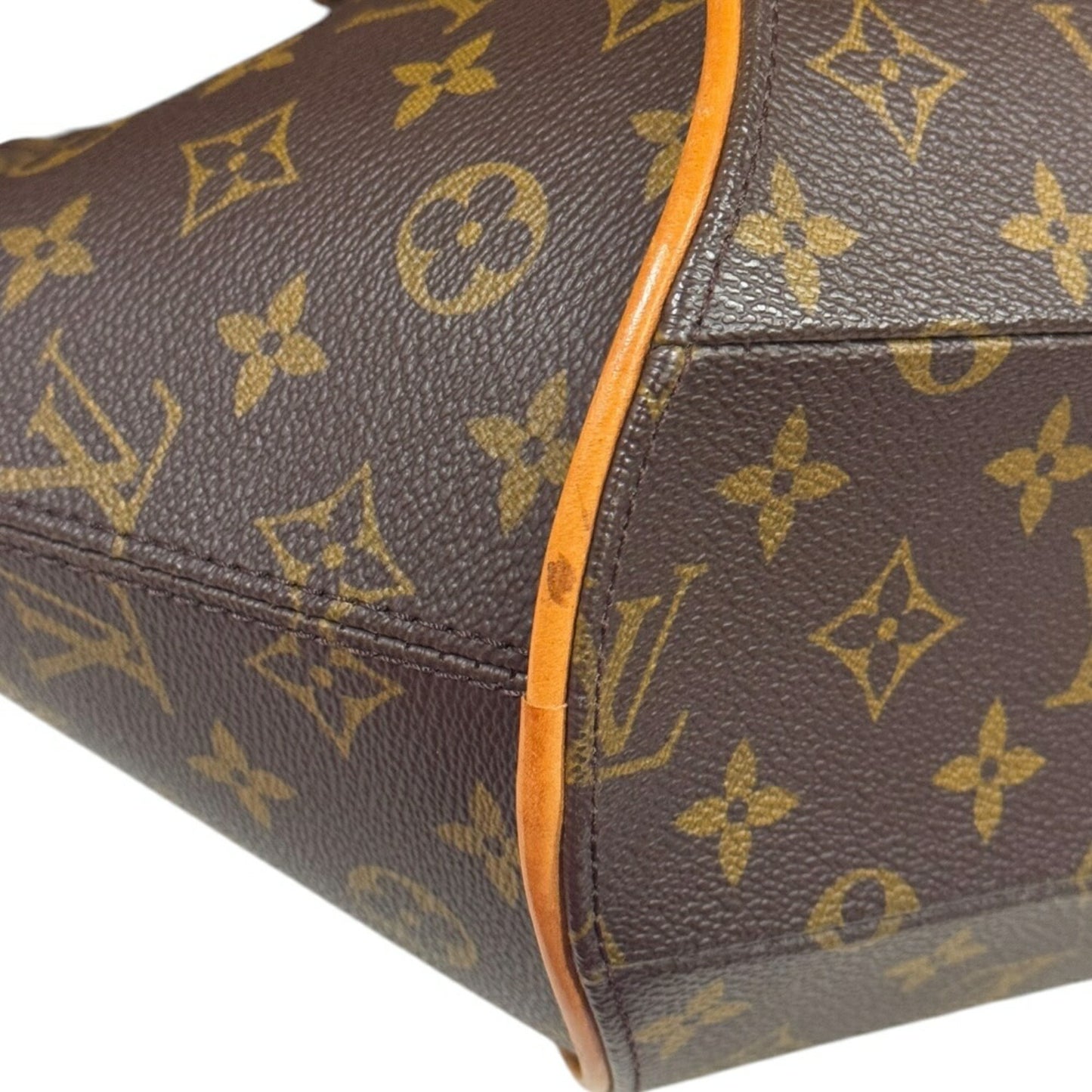 Louis Vuitton Ellipse, Brown, Canvas, handbag